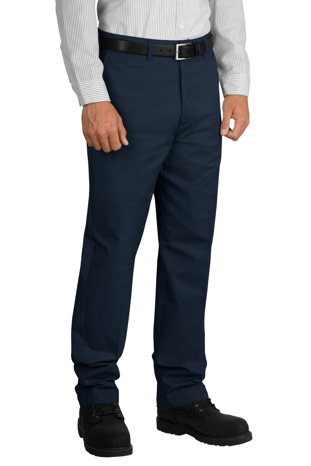 Red Kap Men's Modern Work Shirts - Durable & Comfortable for Construction, Auto Repair & Industrial Jobs | Professional Workwear for Tough Environments