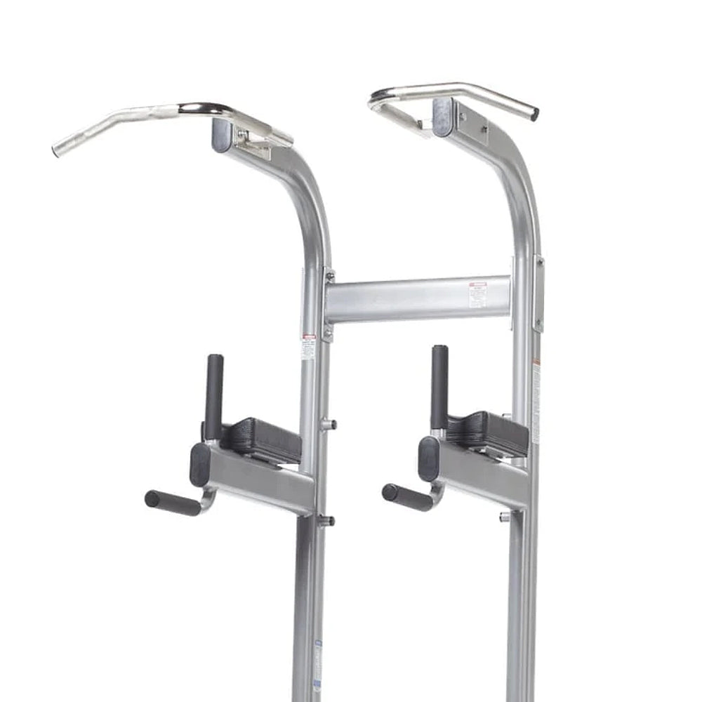 TuffStuff Evolution CCD 347 Chin/Dip/VKR/Ab Crunch/Push Up Training Tower - Home Gym Equipment for Strength Training & Full Body Workouts