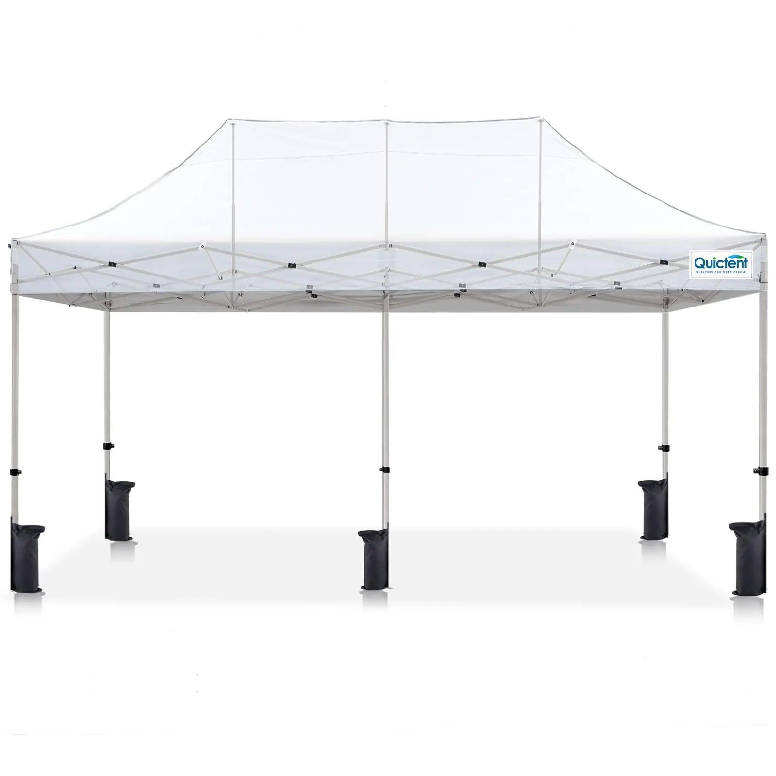 Heavy Duty Commercial Pop Up Canopy Tent - Waterproof Instant Shelter for Outdoor Events, Parties, Markets & Camping