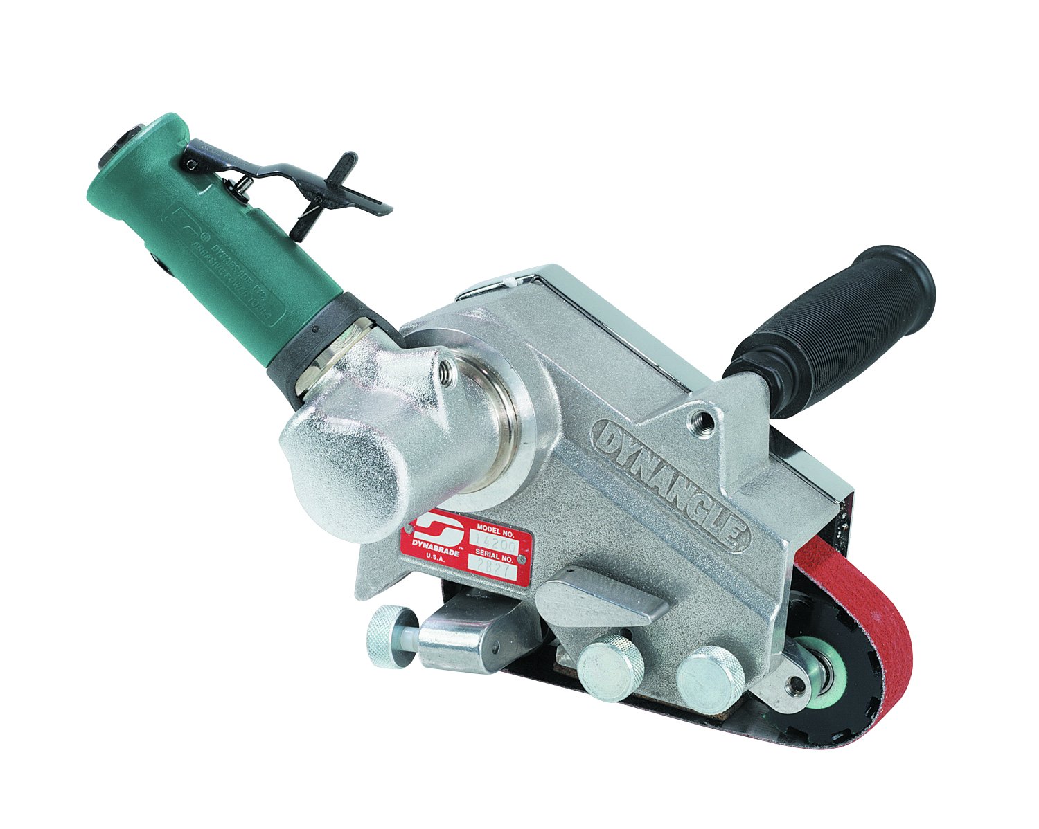Dynabrade 14200 Dynangle Abrasive Belt Sander Tool - Professional Woodworking & Metal Finishing Power Tool for Sanding, Grinding, and Polishing