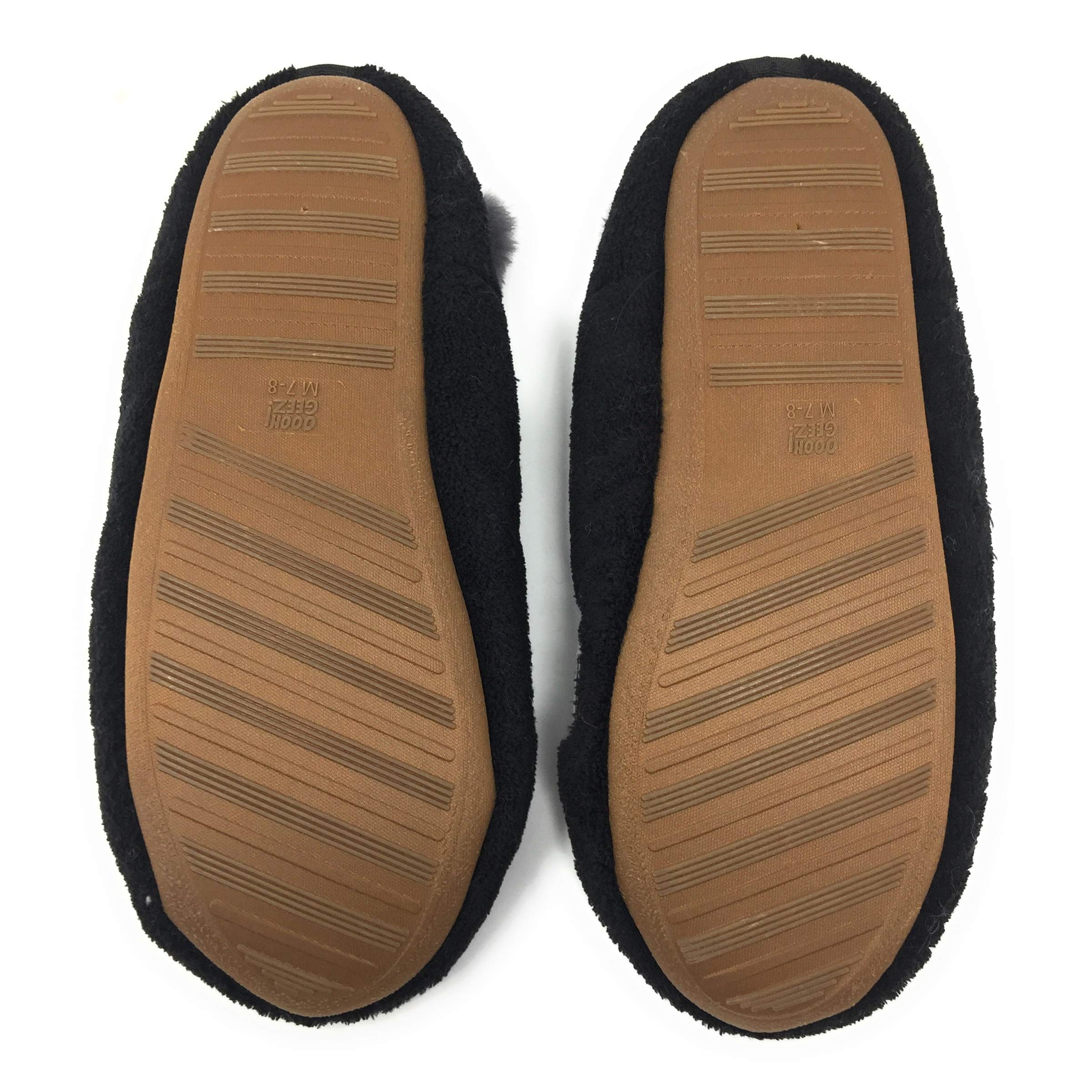 Women's Warm Fuzzy Fleece Lined House Slippers - Soft Plush Cozy Indoor Slippers for Winter Comfort | Perfect for Home, Lounge & Relaxation