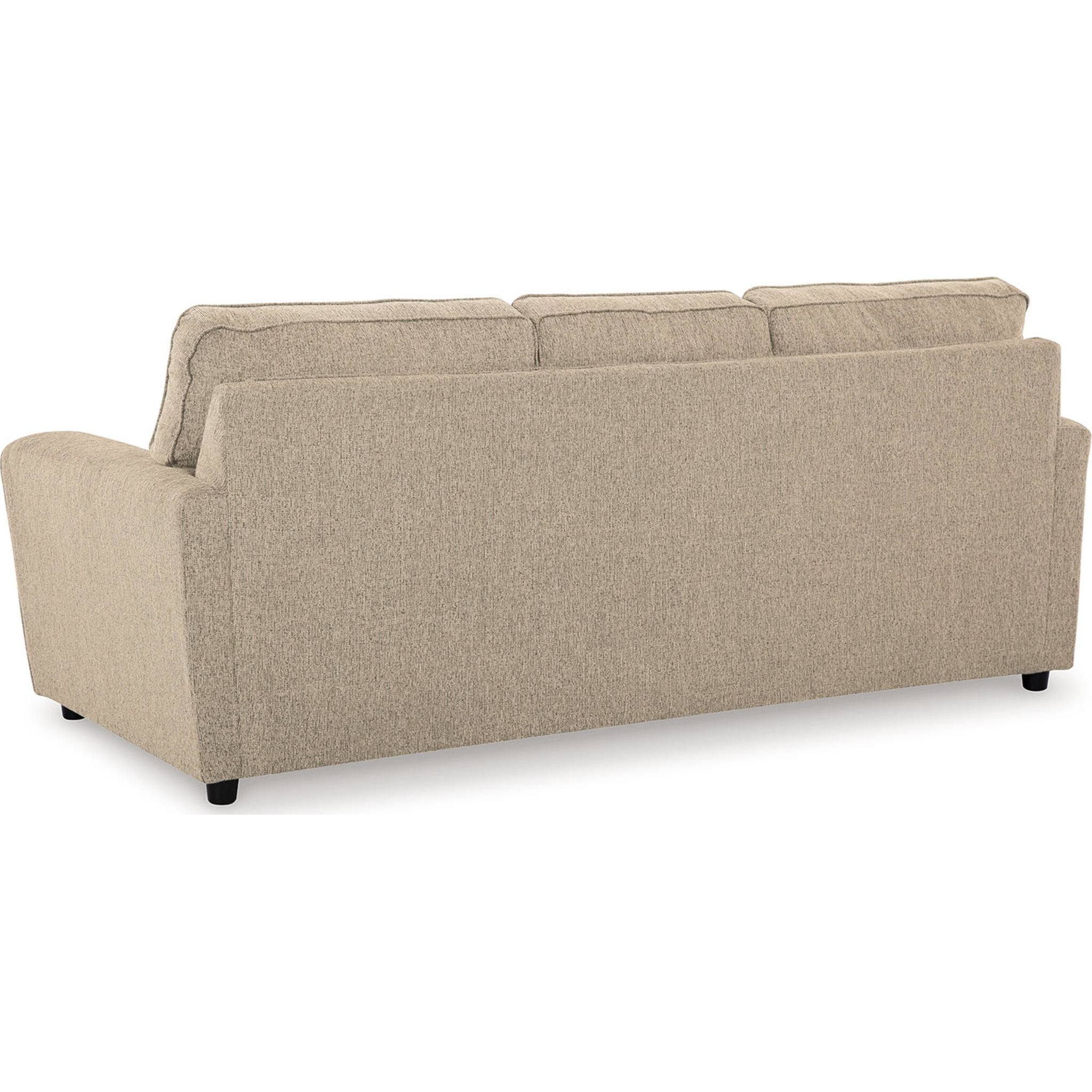 Arlis Sofa Cobalt Blue - Modern Mid-Century Fabric Sofa for Living Room, Lounge & Office - Comfortable & Stylish Home Furniture