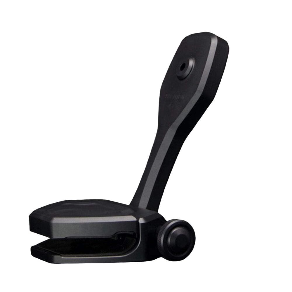 ZXR-360 Adjustable Pivoting Mirror Bracket - Black - Perfect for Bathroom, Vanity & Makeup Mirror Installation