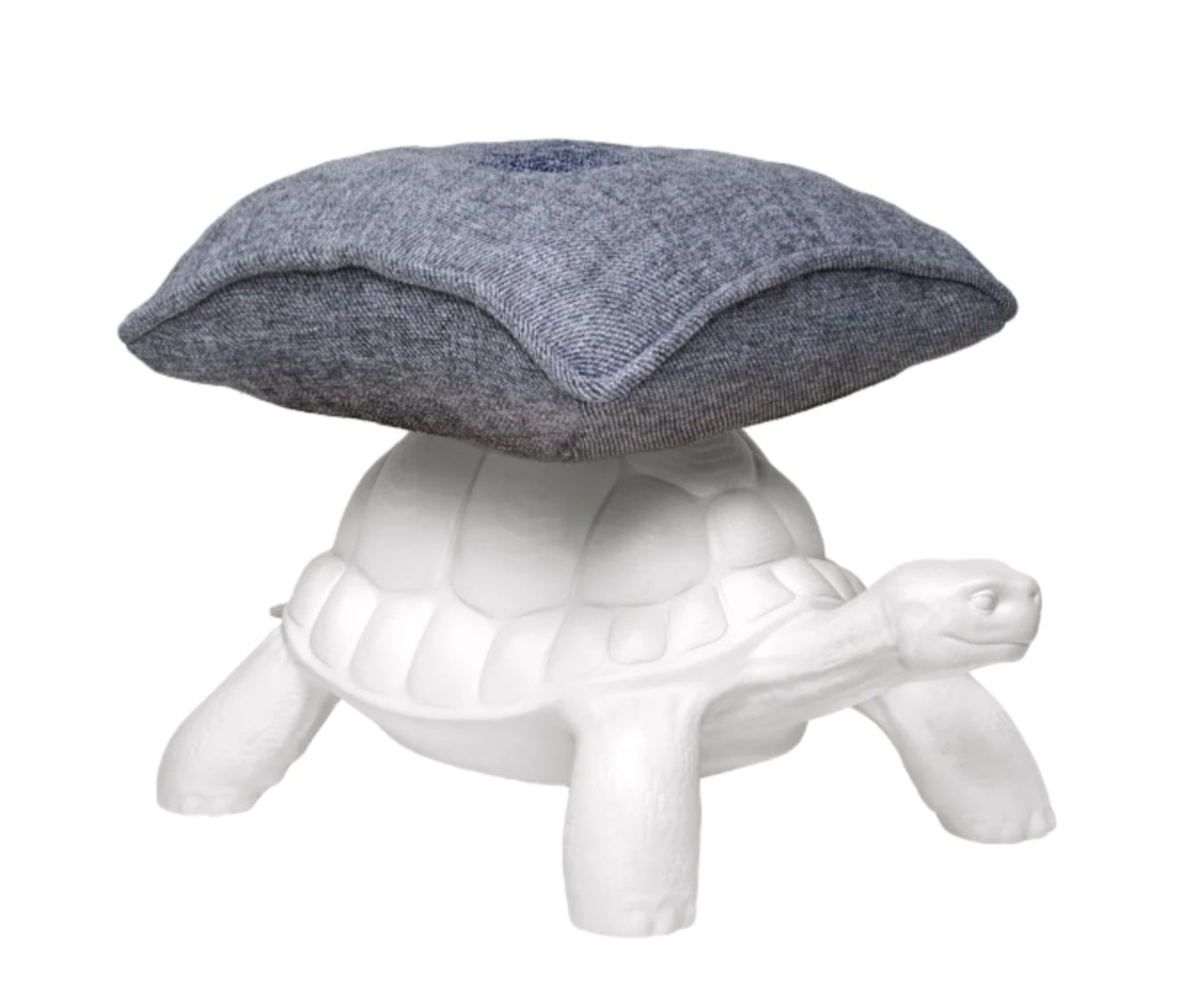 Qeeboo Turtle Carry Pouf - Stylish and Functional Home Decor for Living Room, Bedroom, or Nursery | Perfect for Seating, Storage, and Play Areas