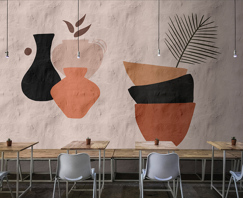 Walls by Patel 3 Santa Fe Clay Pots - Handcrafted Terracotta Planters for Indoor & Outdoor Decor | Perfect for Succulents, Herbs & Home Gardening