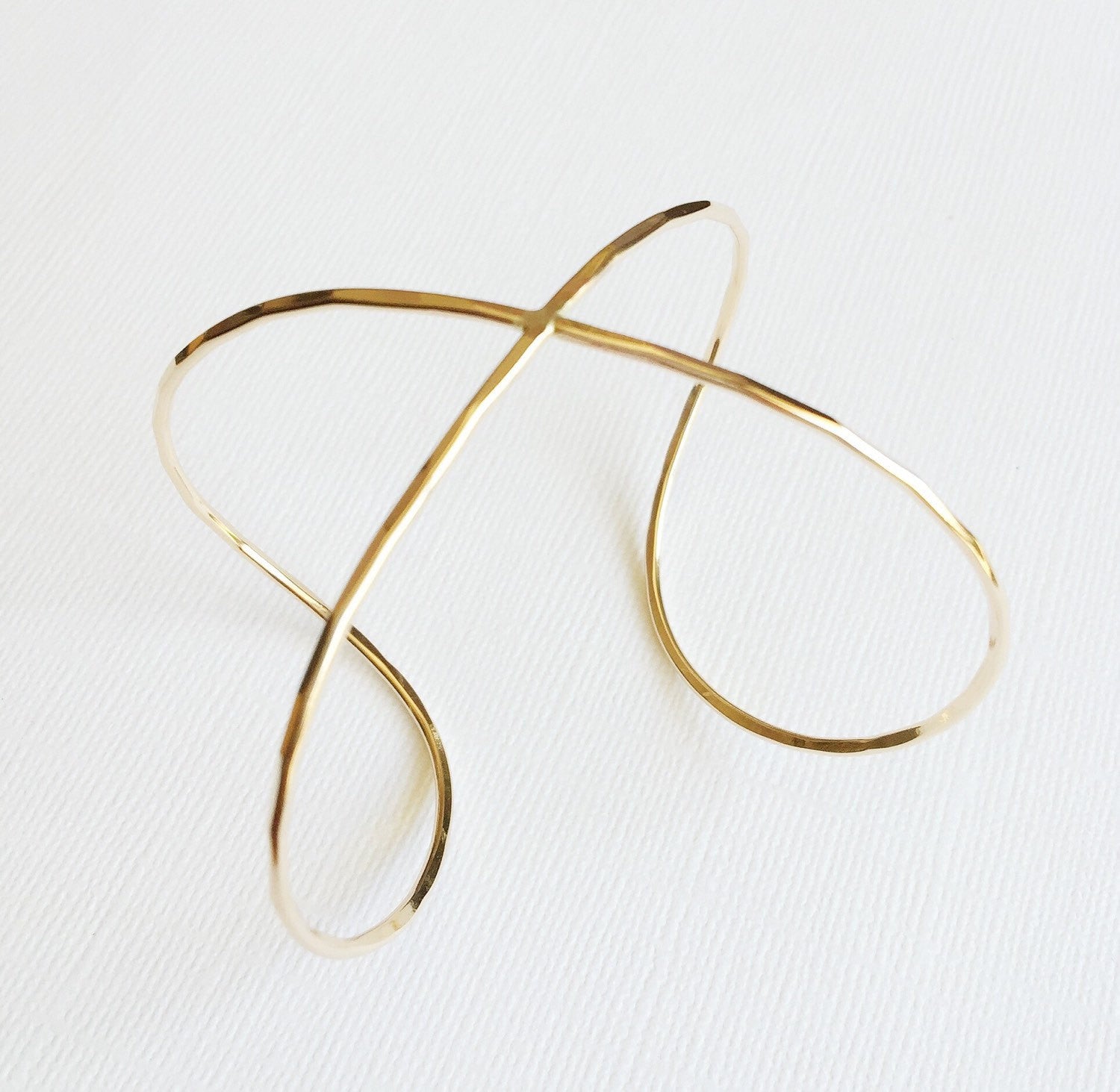Infinity Cuff Bangle Bracelet (B178) - Elegant Adjustable Bangle for Women, Perfect for Parties, Weddings & Everyday Wear