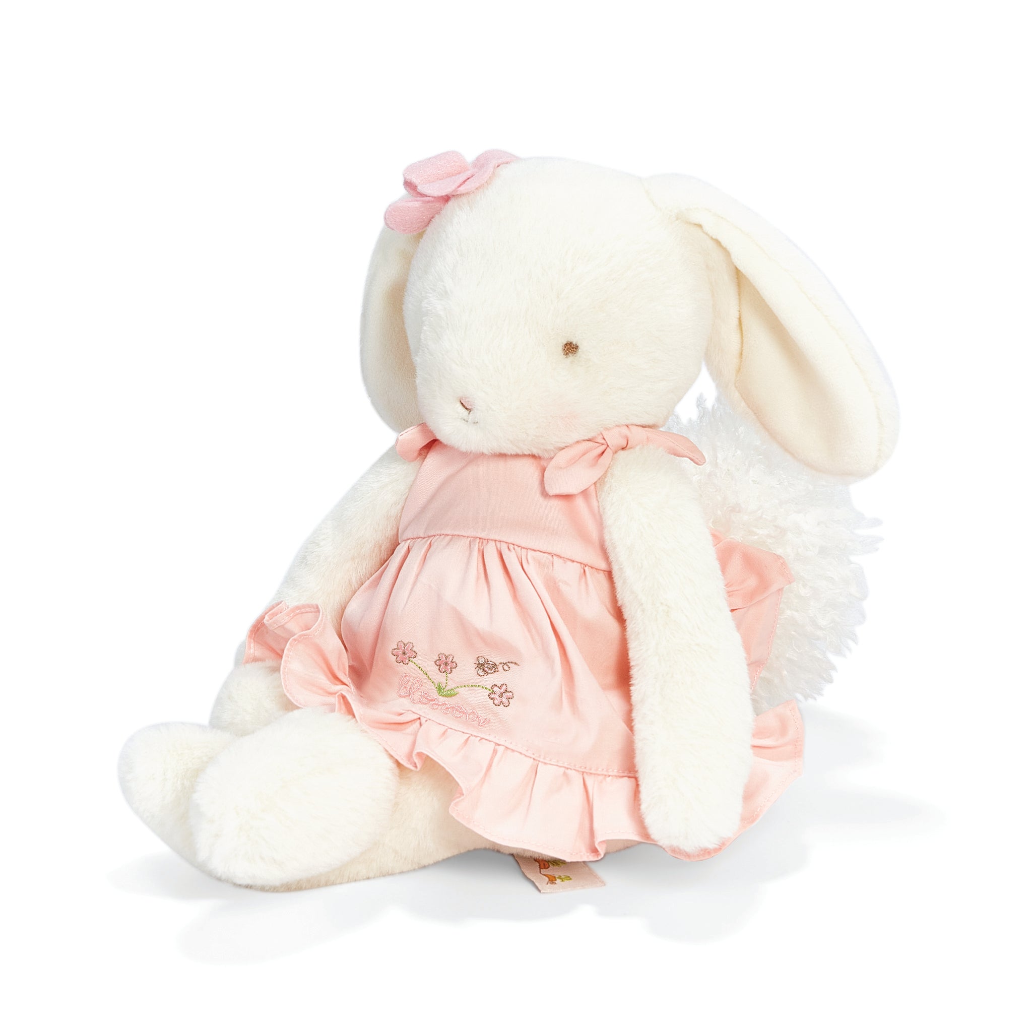 Garden Blossom Bunny Statue - Cute Outdoor Decor for Spring & Easter - Perfect for Garden, Yard, and Home Decorations