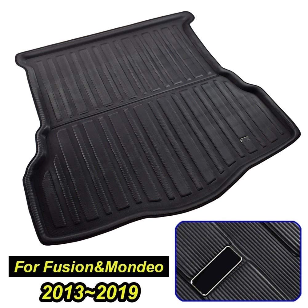 Premium Car Trunk Mat for Ford Fusion & Mondeo (2013-2019) - Heavy Duty Cargo Liner, Waterproof Boot Protector with Anti-Slip Design | Perfect for Road Trips, Grocery Hauling & Outdoor Adventures