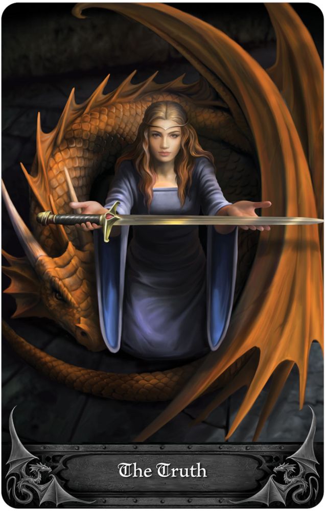 Anne Stokes Gothic Oracle Tarot Cards - Mystical Divination Deck for Spiritual Guidance & Fortune Telling | Perfect for Tarot Readers, Witches & Pagan Practitioners