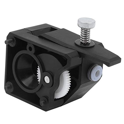 Stainless Steel Dual Gear Extruder for 3D Printers - Professional Carbon Fiber & Wood Filament Compatible - Industrial Grade Portable Extruder for High Precision Printing