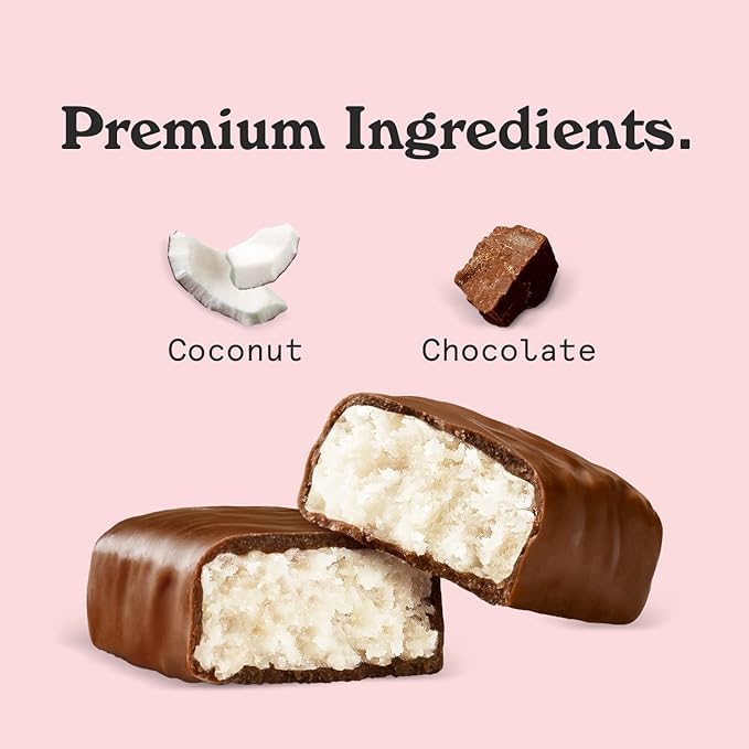 Keto Chocolate Candy Bars - Sugar Free, Gluten Free, Low Carb Snacks for Weight Loss & Energy Boost