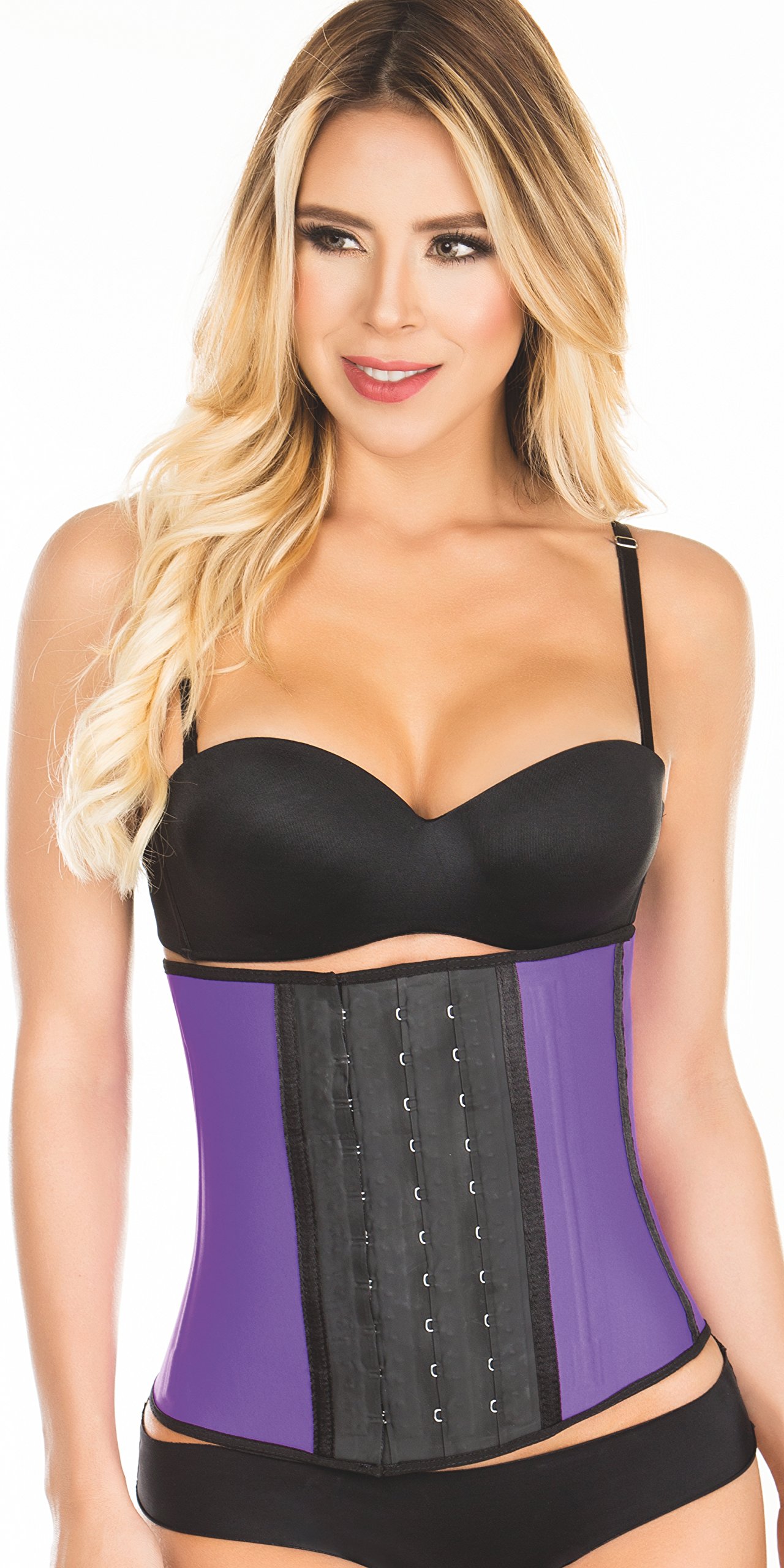 Aranza Latex Waist Trainer for Women - Steel Boned Corset Cincher, Nude Color | Colombian Shapewear for Tummy Control & Hourglass Figure | Perfect for Workouts, Special Occasions & Everyday Slimming