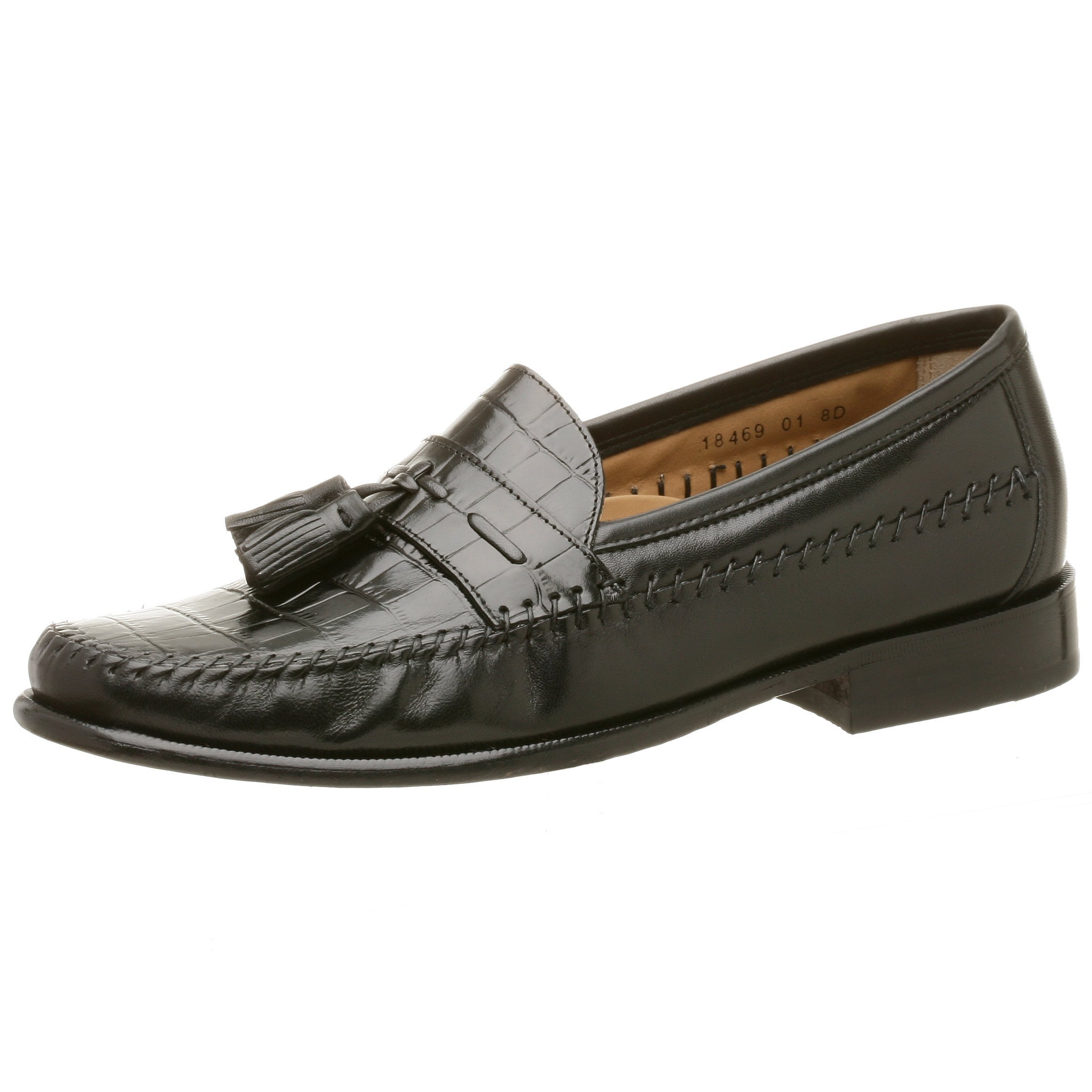 Florsheim Men's Pisa Tassel Loafers - Classic Leather Dress Shoes for Business & Formal Occasions | Comfortable Slip-On Shoes for Office, Weddings & Professional Events
