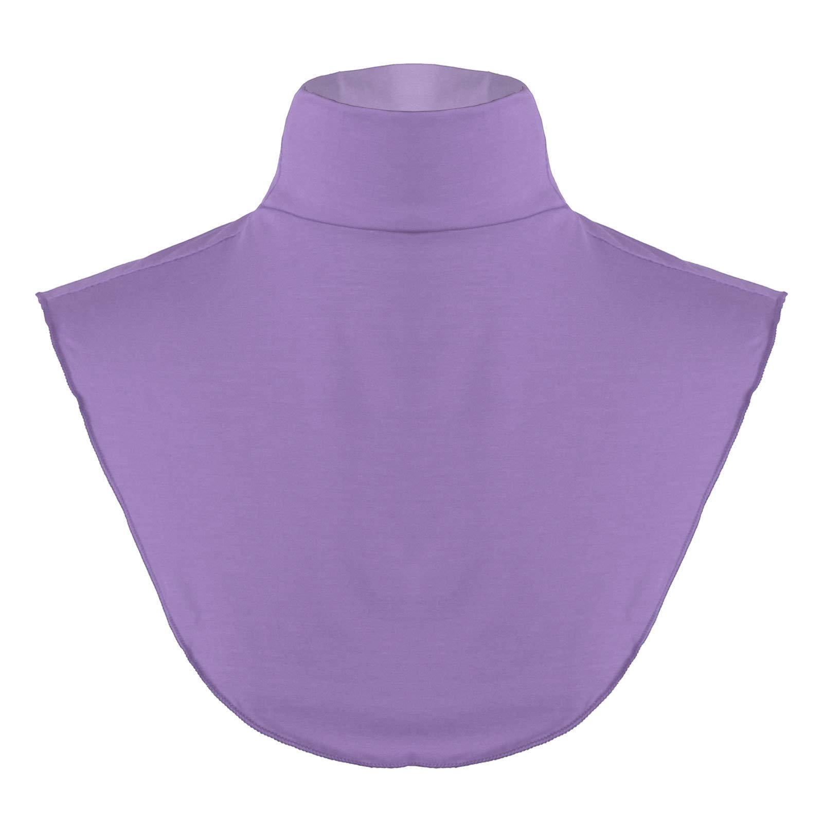 YiZYiF Women's Detachable Fake Turtleneck Dickey - Cotton Mock Blouse Collar Neck Warmer for Women & Girls | Perfect for Layering Under Sweaters, Dresses & Winter Outfits