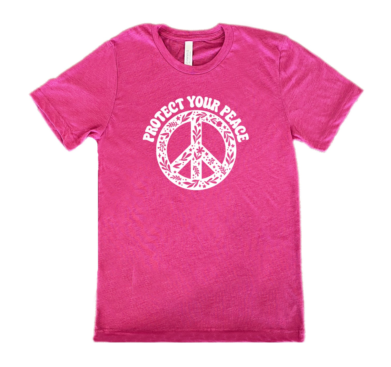 Unisex Protect Your Peace Shirt - Comfortable & Stylish Casual Wear for Relaxation, Meditation & Everyday Outfits