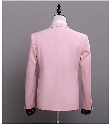 Men's Slim Fit Tuxedo Suit with Vest & Pants for Wedding & Formal Events
