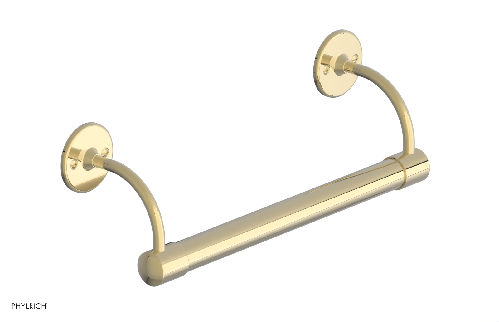 Jamestown 12-Inch Towel Bar in Brushed Nickel - 165 69 - Perfect for Bathroom, Kitchen, and Spa Decor