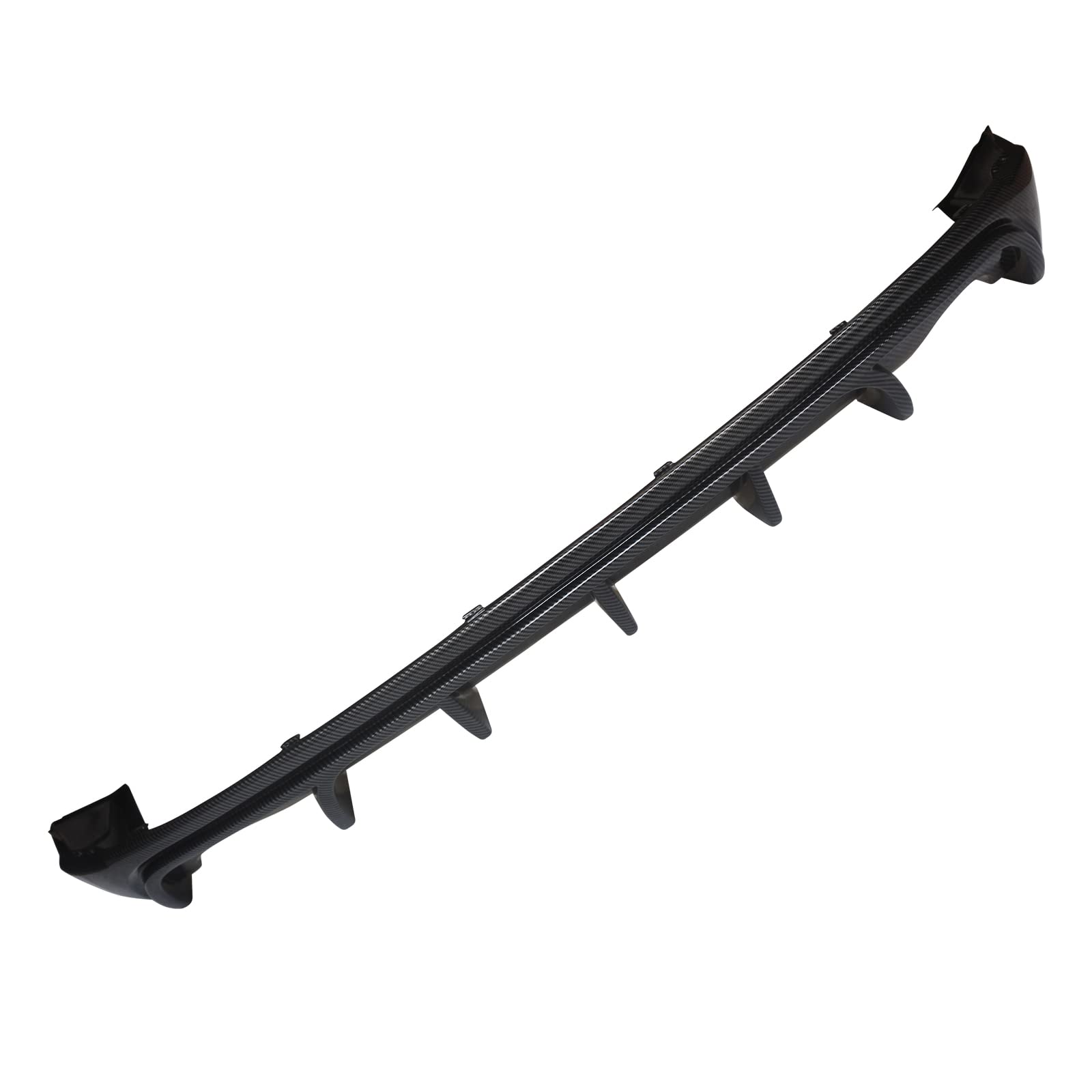 NINTE Carbon Fiber Rear Diffuser for 2014-2016 Lexus IS250 IS350 IS200t - Rear Bumper Lip Spoiler & Splitter - Enhance Style & Aerodynamics for Street & Track Performance