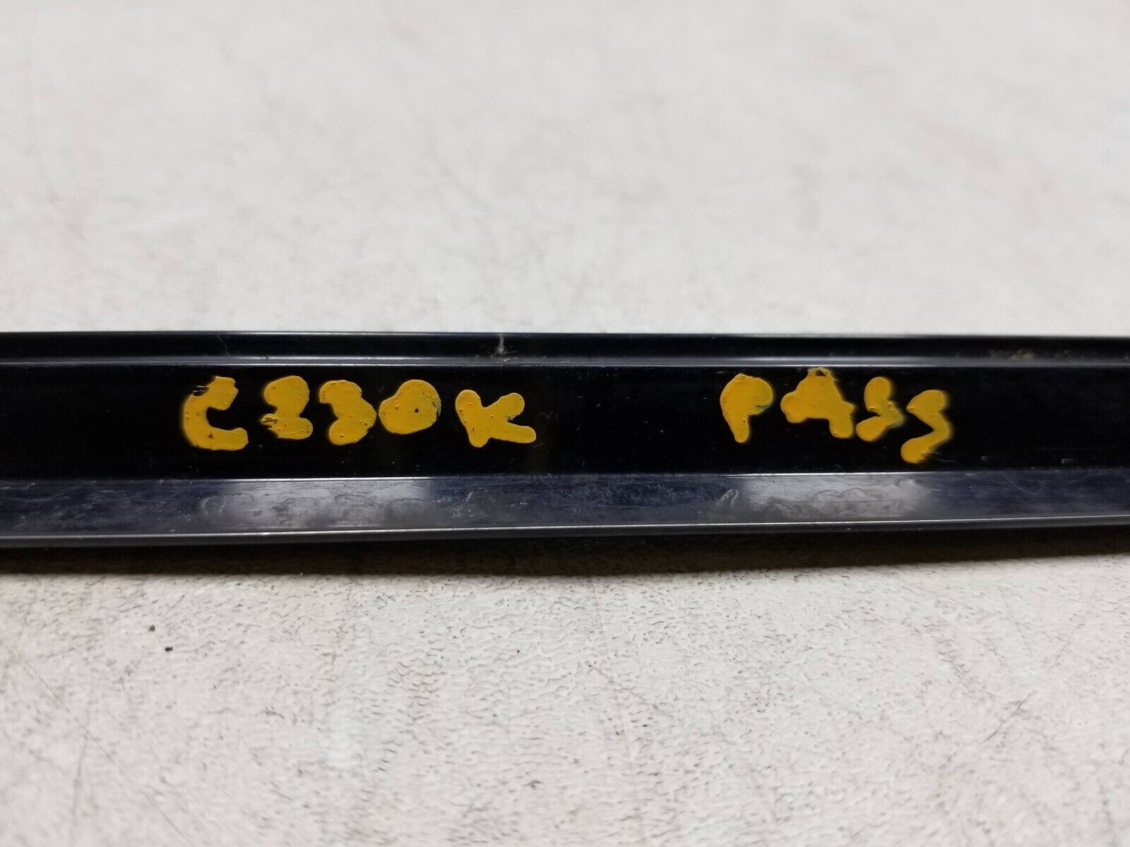 02 05 Mercedes W203 C230 Coupe Window Belt Molding Left & Right Side OEM Replacement Parts - Perfect for Car Window Seal Repair & Weather Protection
