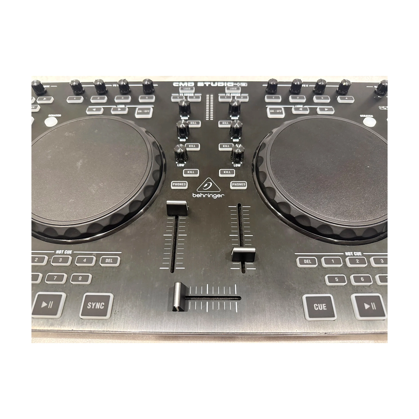 Behringer CMD Studio 4a 4-Deck Professional DJ Controller - B-Stock | Perfect for Club Performances & Home DJ Setups