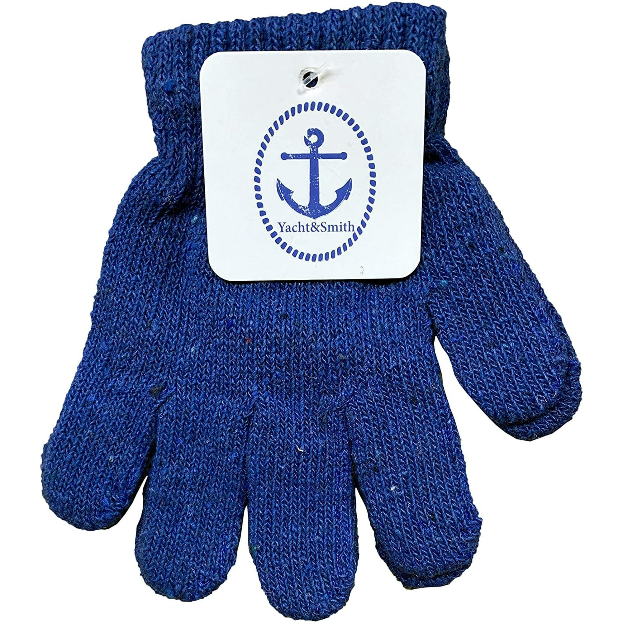 Yacht & Smith Wholesale Winter Beanie and Glove Set - Bulk Pack for Kids & Adults - Warm Knit Hats & Gloves Combo for Cold Weather - Perfect for Schools, Homeless Shelters & Donation Drives