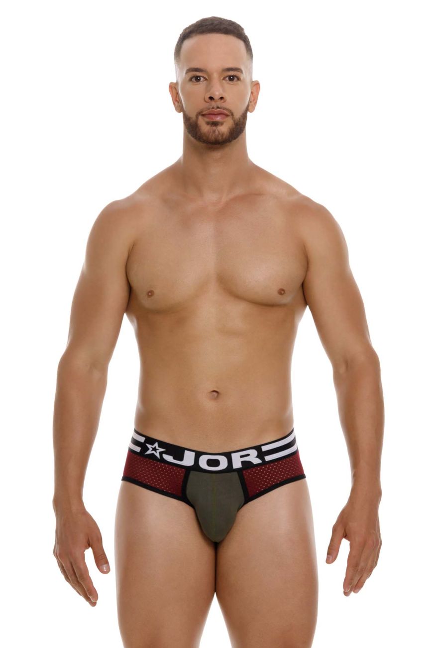 Jor Army Brief 2077 - Premium Men's Military Style Underwear | Comfortable & Durable Boxer Briefs for Active Lifestyle, Workout & Everyday Wear