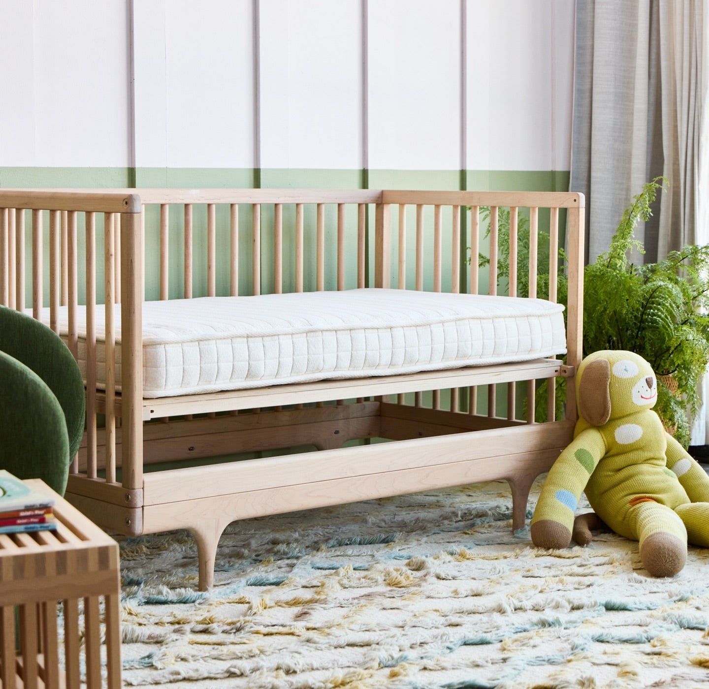 Organic Crib Mattress for Babies - Eco-Friendly, Non-Toxic & Breathable - Perfect for Safe & Healthy Nursery Sleep
