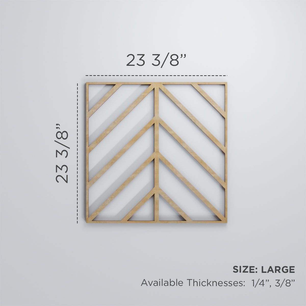 Genoa Decorative Fretwork Wall Panels - Elegant Laser-Cut Wooden Room Dividers & Wall Decor for Living Room, Bedroom, and Office