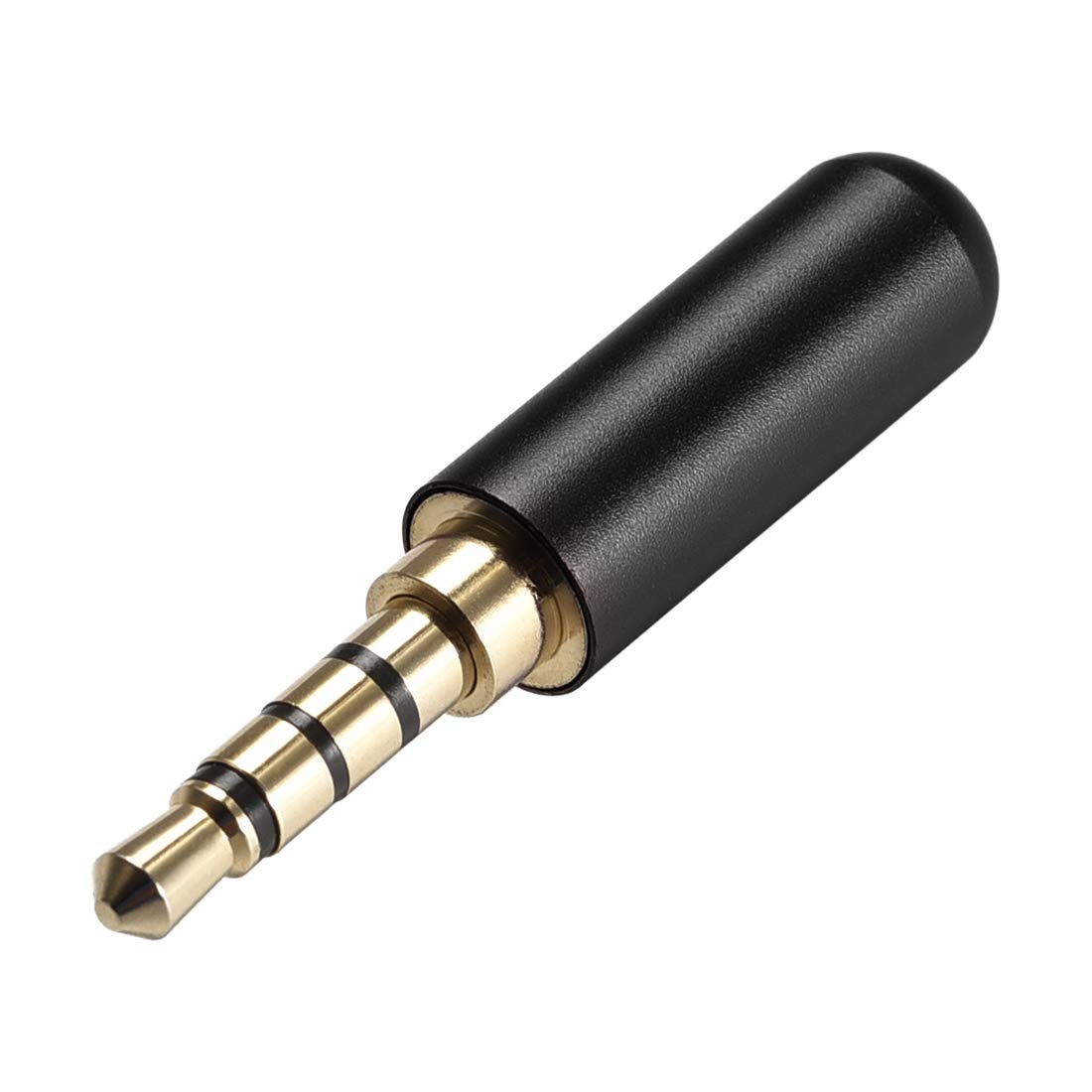 3.5mm Male Stereo Audio Cable - Headphone Plug Jack Repair Tool for DIY Earphone & Headset Soldering - High-Quality Copper Connector (Black) | Perfect for Audio Equipment Repair, DIY Projects & Electronic Accessories Replacement