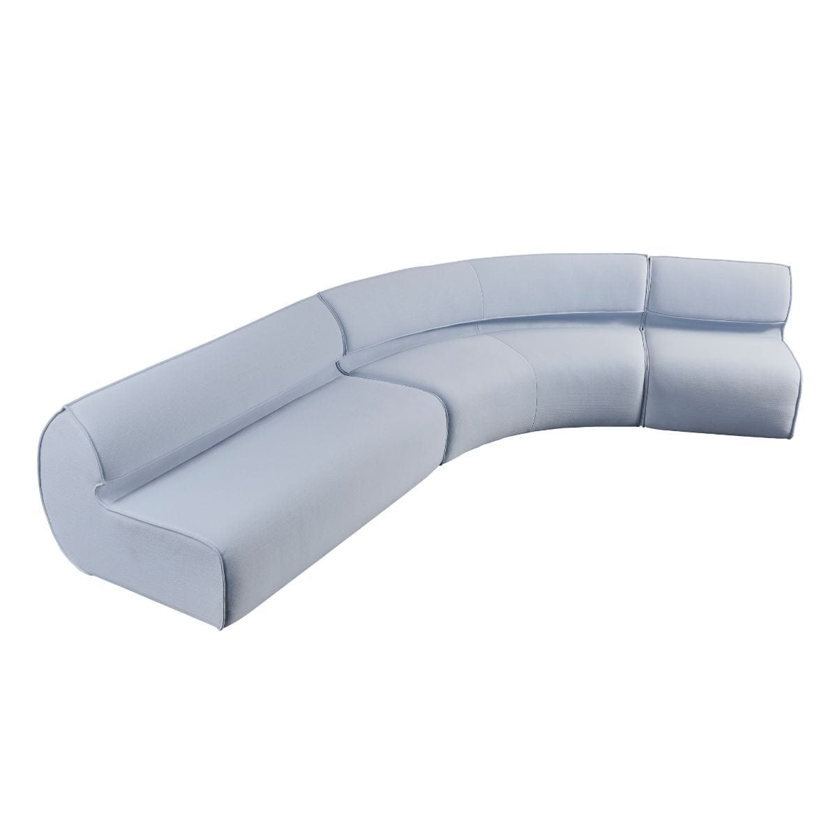 Barletta Modular Sofa Set - Customizable Sectional Couch for Living Room, Home Theater & Lounge - Modern L-Shaped Sofa with Reversible Chaise & Ottoman - Soft Fabric Upholstery for Comfortable Seating