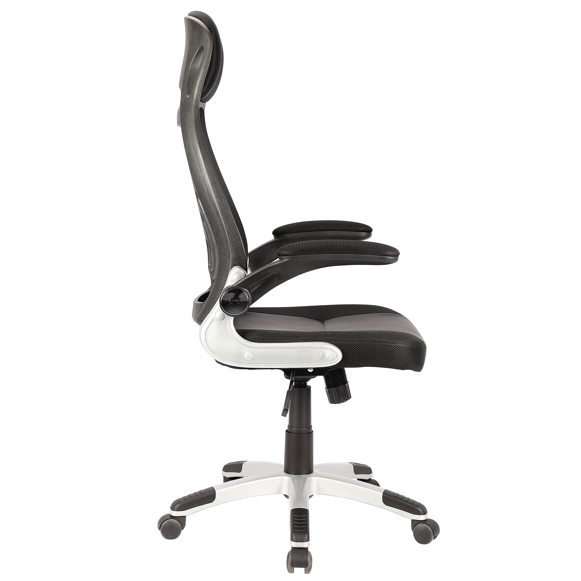 Ergonomic Modern Office Chair - Adjustable Height, Lumbar Support & Swivel - Black Mesh Computer Desk Chair for Home & Office Workspace - Perfect for Long Hours of Sitting & Productivity