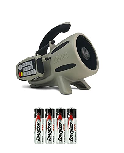 Icotec GEN 2 GC300 Electronic Predator Call Kit with 4 AA Batteries Included - Perfect for Hunting Coyotes, Foxes & Other Predators