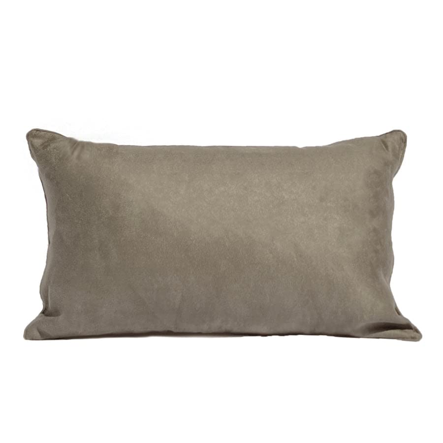Soft Suede Throw Pillow Inserts 26x26 - Dark Brown Decorative Couch & Bed Pillows for Living Room, Sofa, Bedroom Decor | Premium Home Accent Cushions