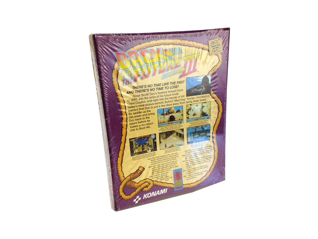 Back to the Future Part III Video Game - Brand New Sealed AMIGA Edition - Perfect for Retro Gaming Collectors & 90s Nostalgia Fans