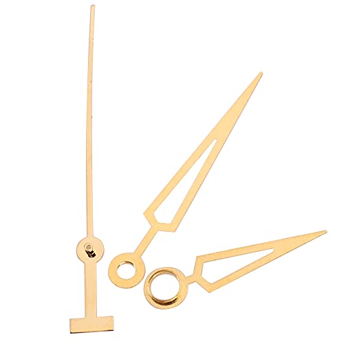 ETA 2824 Watch Hands Set - Gold Hour Minute Second Needles for Men's Watch Repair & Movement Replacement | DIY Watchmaking Accessories & Tools Kit T97 | Perfect for Watch Enthusiasts and Professional Repair Services