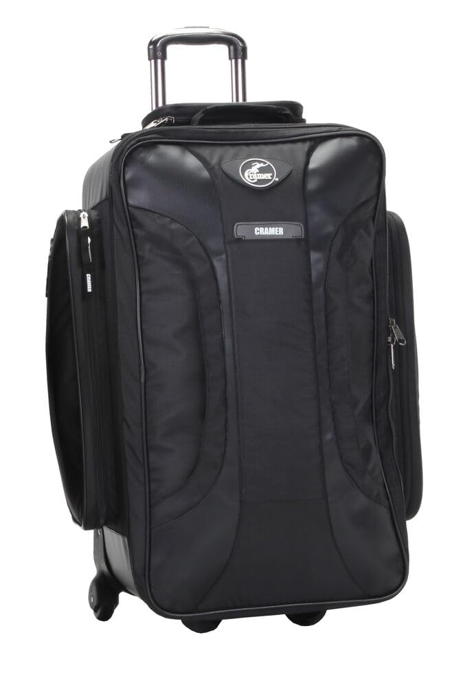 Cramer Tuf-Tek Junior Traveler Bag - Durable Athletic Trainer Duffel with Wheels & Handle - Large Rolling Sports Equipment Storage for Gym, Travel & On-the-Go Trainers