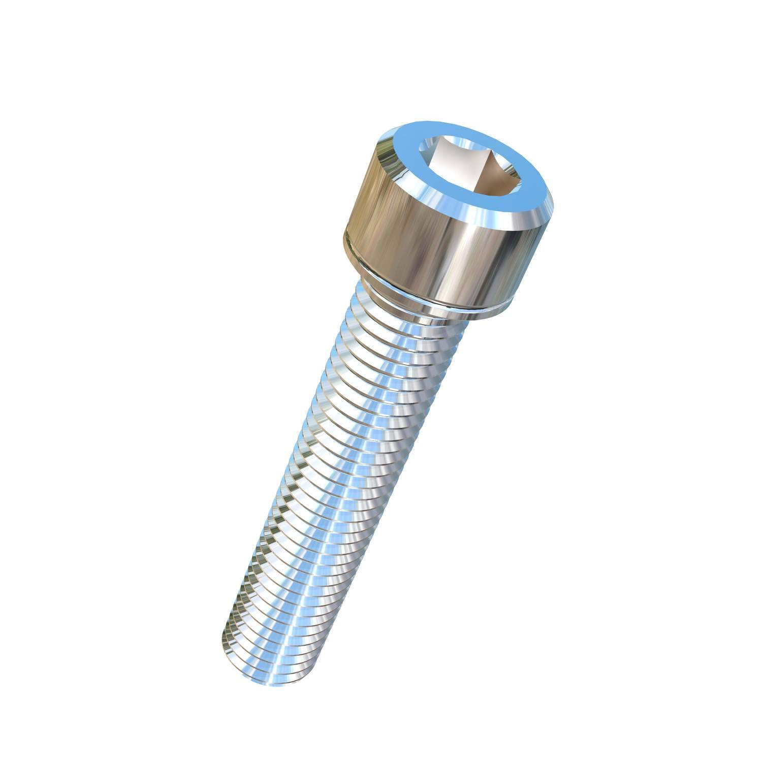 Grade 5 Titanium (Ti-6Al-4V) 1/4-28 X 1-1/4 UNF Socket Head Machine Screws - Pack of 6 - High Strength Fasteners for Automotive, Aerospace & Industrial Applications