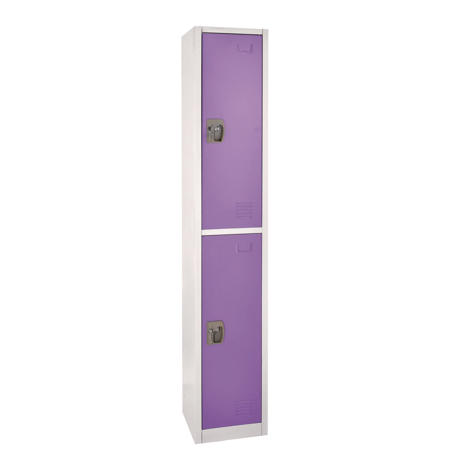 AdirOffice 2-Compartment Steel Storage Locker - 12