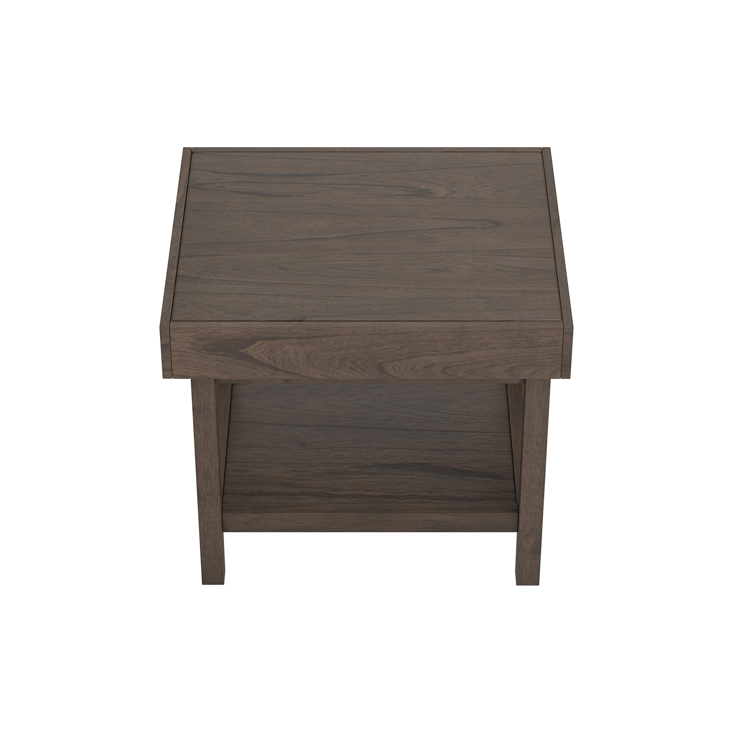Coaster Furniture End Table - Wheat Brown 723117 - Perfect for Living Room, Bedroom & Office Side Table