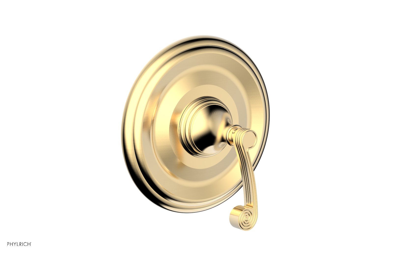 3RING Thermostatic Shower Trim Kit with Curved Lever Handle - DTH206 - Perfect for Modern Bathroom Renovations & Spa-Like Shower Experience