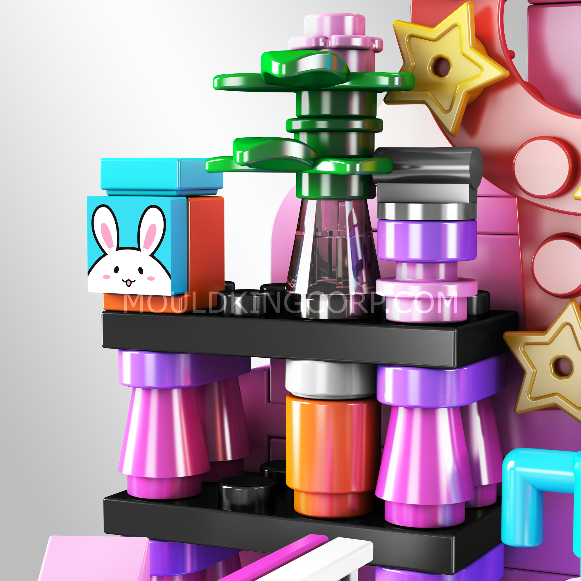 Mould King 24040 Dream Day Building Set - 321 Pcs Creative Construction Toy for Kids & Adults | Perfect for Birthday Gifts, STEM Learning & Family Bonding Activities