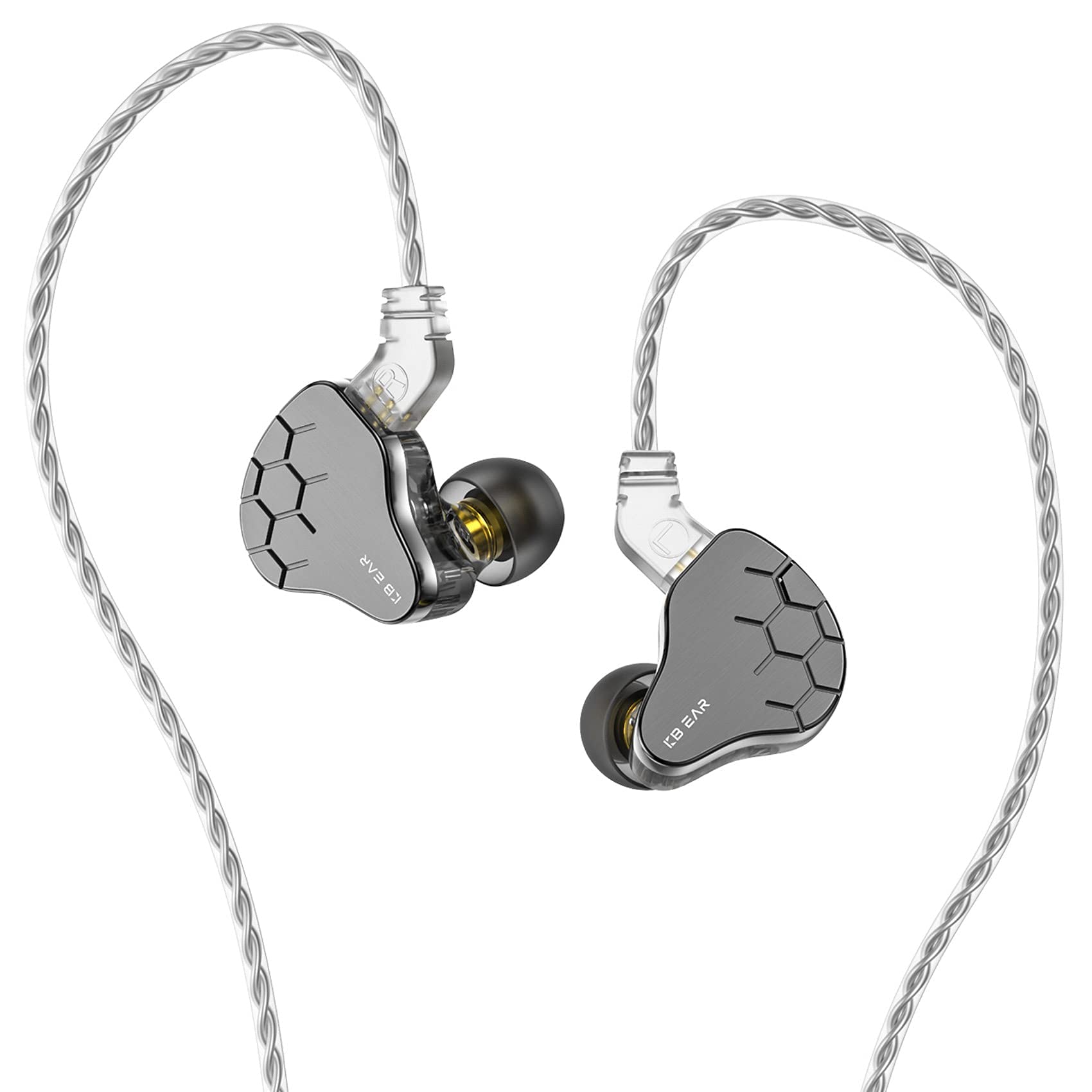 KBEAR Lark 1BA+1DD HiFi IEM Headphones for Musicians & Church Performances