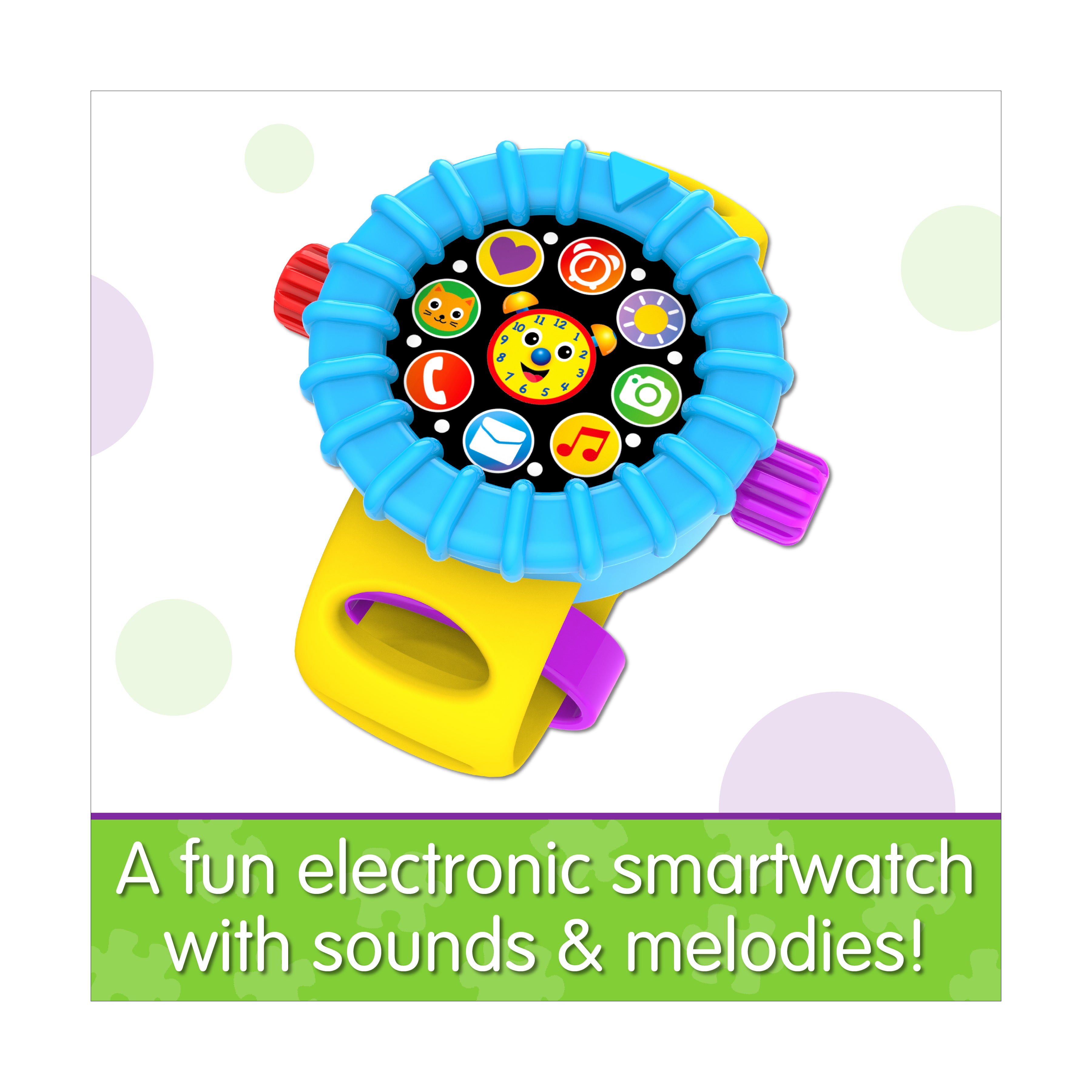 Early Learning On the Go Telly Smartwatch for Toddlers - Educational Kids Watch with Games & Activities - Perfect for Travel, Preschool & Outdoor Play