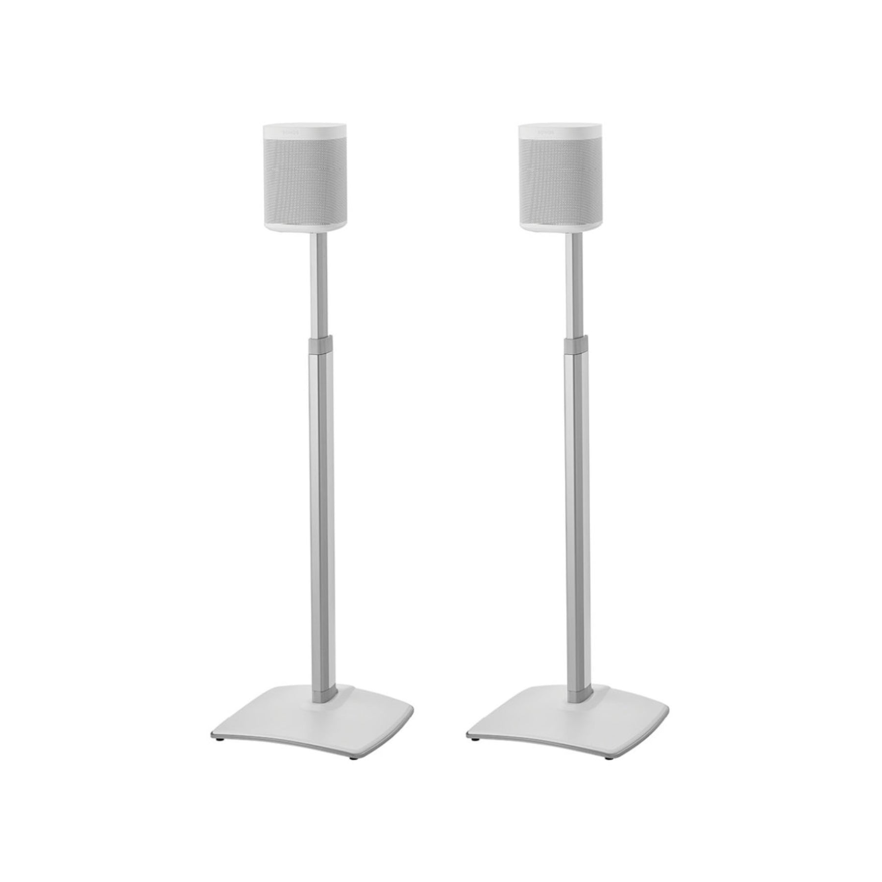 Sanus WSSA2 Adjustable Wireless Speaker Stand - Compatible with Sonos One & Play Series - Perfect for Home Theater, Gaming & Music Listening