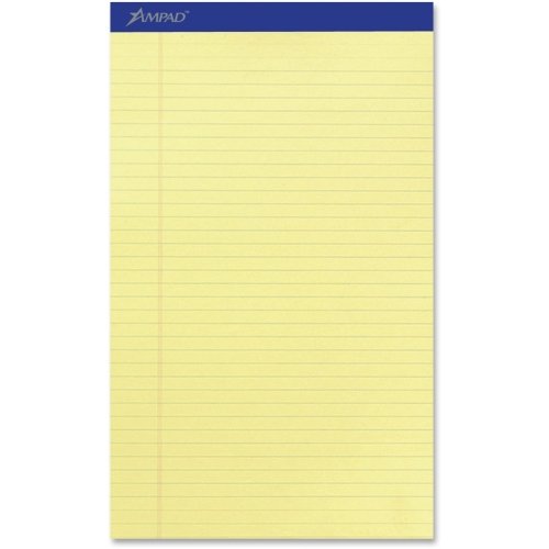 Ampad TOP20230 Premium Writing Pad - 50 Sheets, 8.5 x 11 Inches, College Ruled Paper for Note Taking, Journaling & Office Use - Perfect for Students, Professionals & Home Office