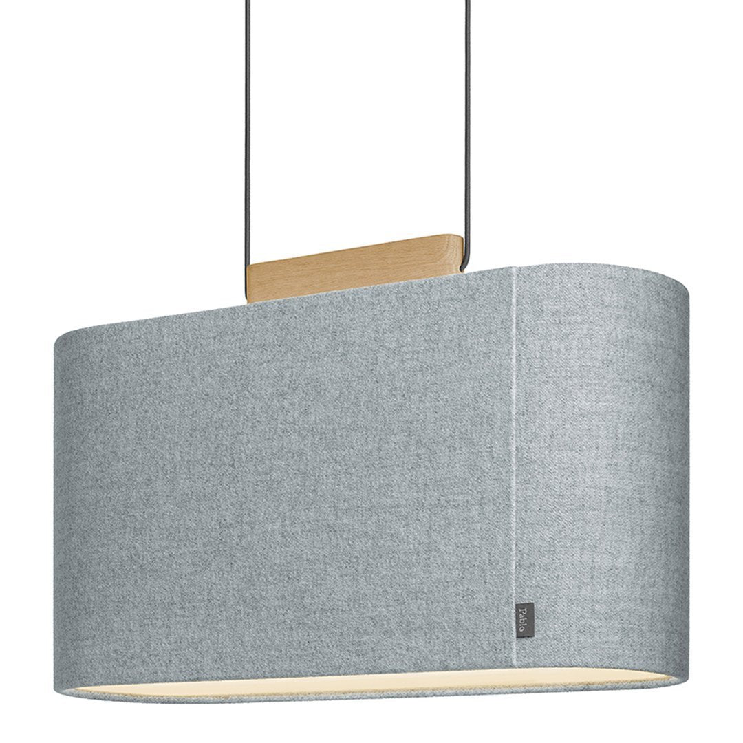 Brad Ascalon Belmont Pendant Pablo - Modern Minimalist Glass Pendant Light for Dining Room, Kitchen Island & Bedroom Lighting