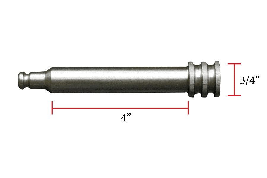 GEN Y Hitch Replacement Pin for BOLT Hitch Lock - 4in x 3/4in - Heavy Duty Trailer Accessory for Secure Towing & Hauling