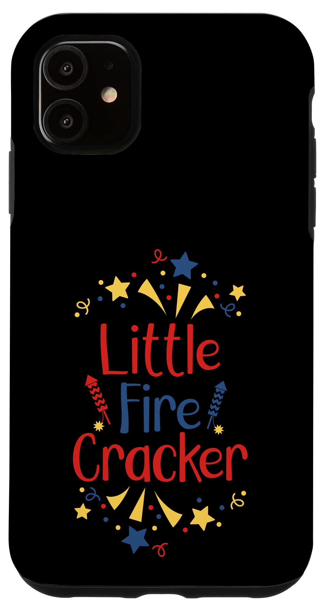 iPhone 11 Case - Little Fire Cracker Patriotic 4th of July Design, Perfect for Independence Day Celebrations & Summer Parties