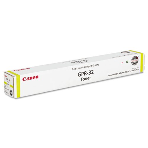Canon 2803B003AA Yellow Toner Cartridge (GPR-32) - Compatible with Select Canon Printers for Home & Office Use