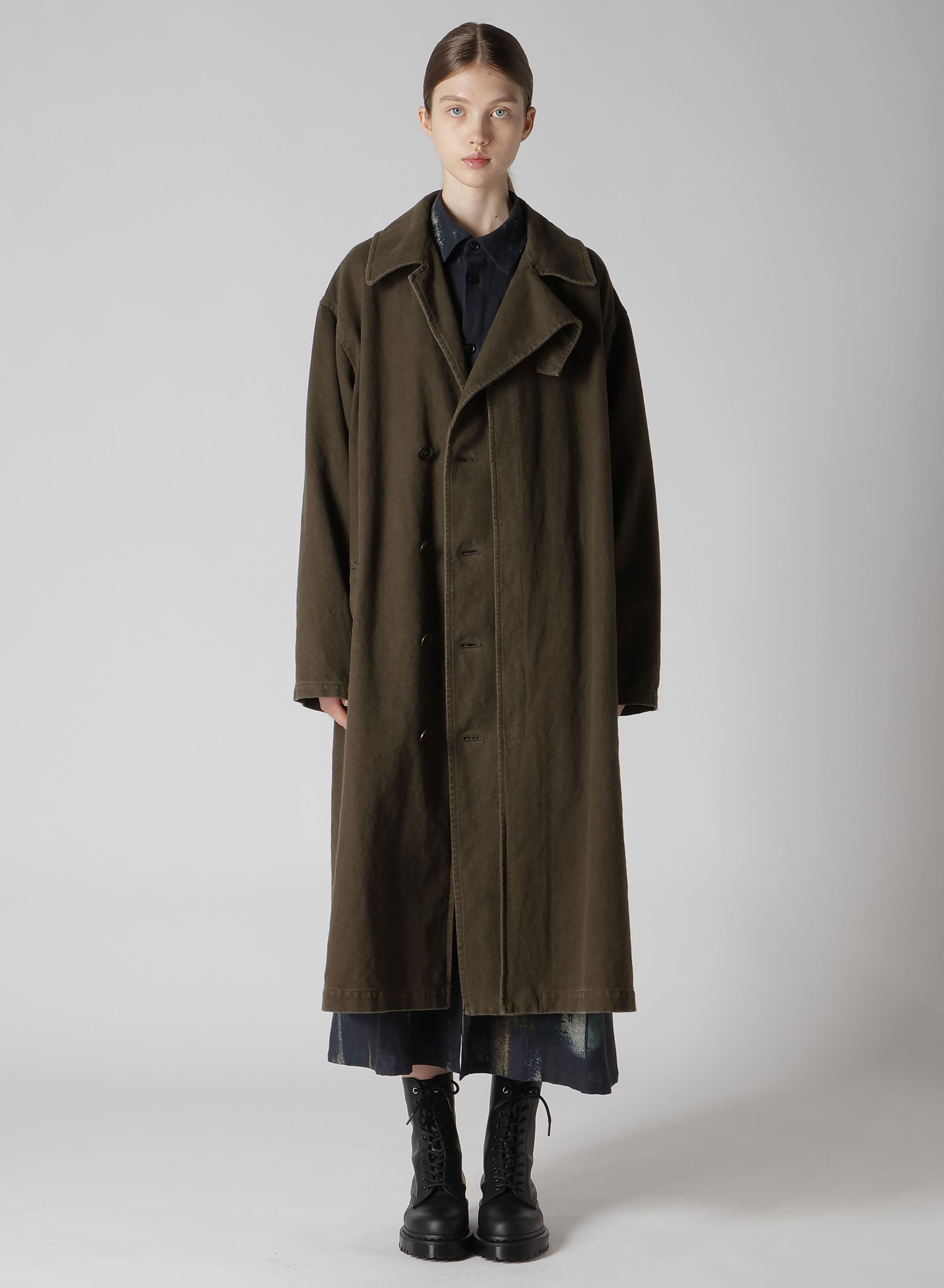 Stylish C/LI Gabardine Left Facing Coat for Women & Men | Classic Trench Coat for Office, Date Night & Fall Fashion | Water-Resistant Outerwear